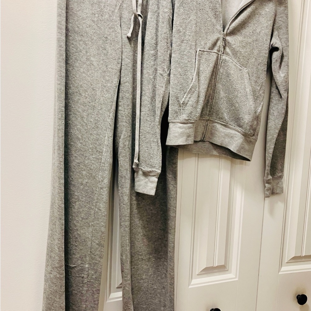Juicy Couture Charcoal Velour Jacket - Picture 12 of 16